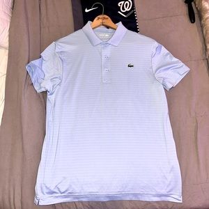 Lacoste - Light Blue Golf Polo - Flexible